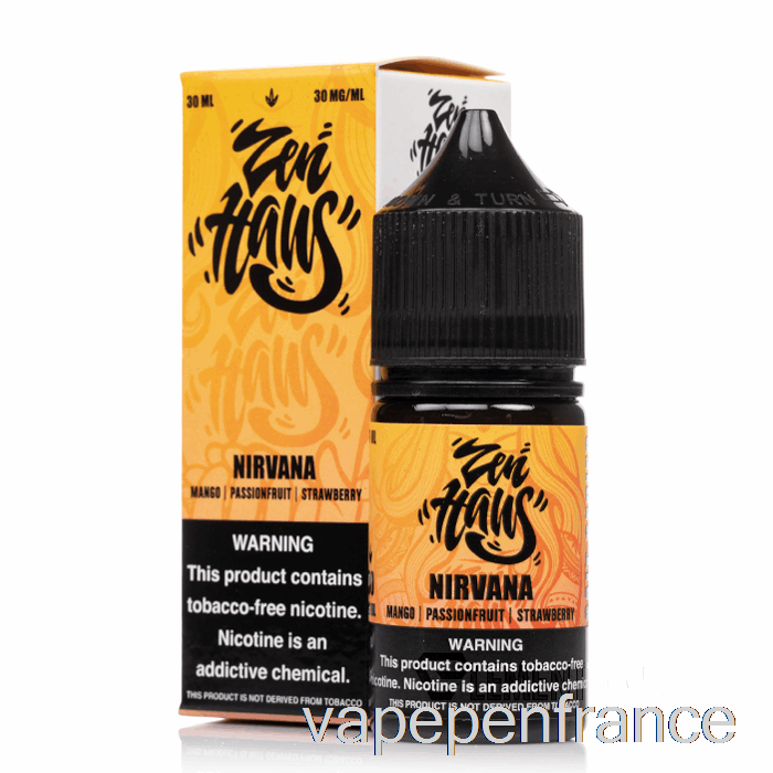 Nirvana - Sels Zen Haus - Stylo Vape 30 Ml 30 Mg